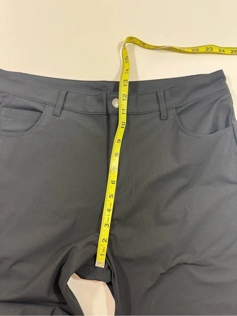 New Fabletics The Don 5 Pocket Pants Black Baggy Fit